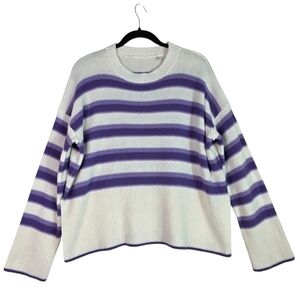 Rich & Royal stripes knitted cotton sweater